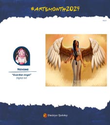 ArtsMonth2024: GUARDIAN ANGEL Digital Art